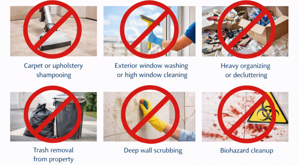 Professional home and commercial cleaning services in Chicago, Orland Park, Joliet, Plainfield, Evanston, Oak Park, Elmhurst, Downers Grove, Hammond, Merrillville, Tinley Park, Lockport, Homer Glen, Frankfort, Minooka and surrounding areas including deep cleaning, Airbnb cleaning, move in move out and recurring cleaning